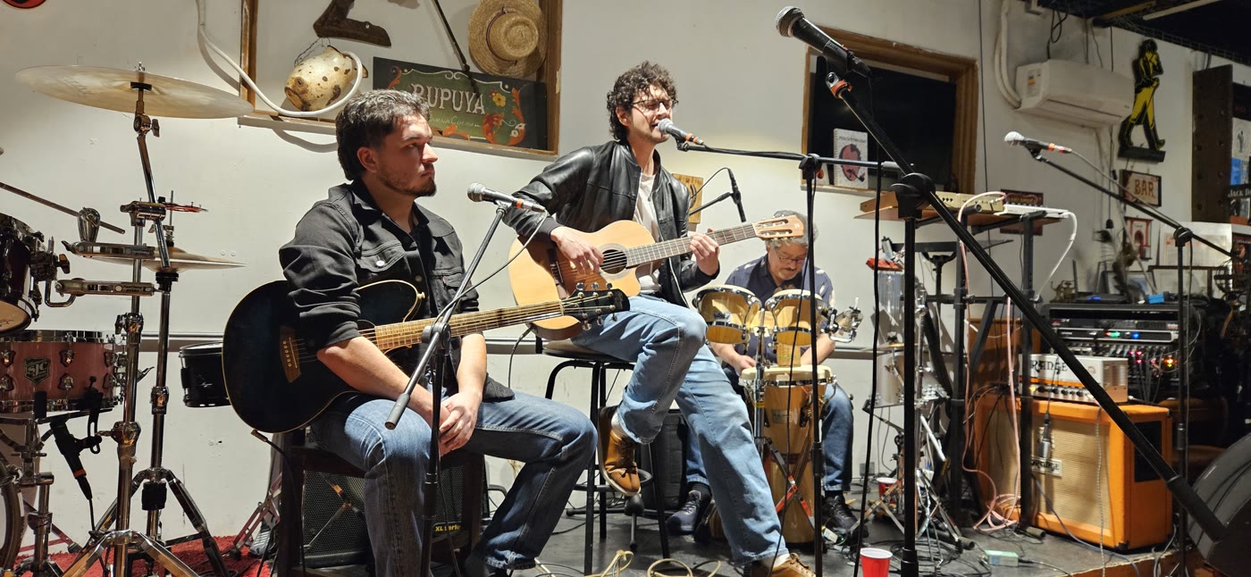 Max Prieto en el cuarto aniversario de Paneo Army