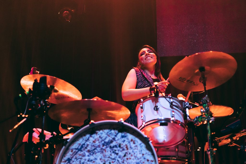 Pancha Torés, baterista de Frank’s White Canvas